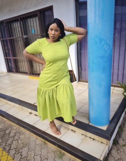 NoJulia green floral dress
